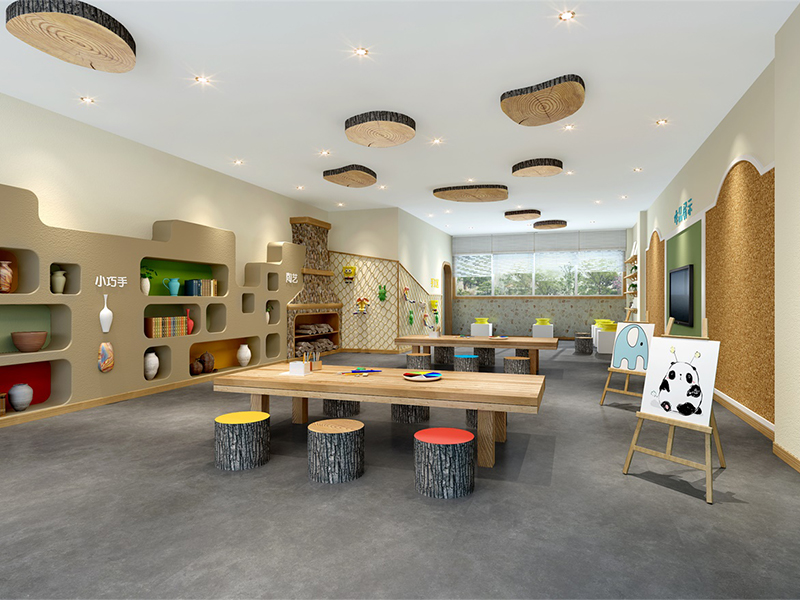 杭州兒童早教培訓機構裝修設計案