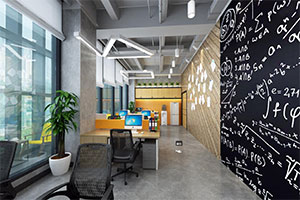 1200方創意辦公室裝修設計案例