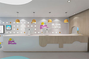 少兒英語(yǔ)培訓(xùn)中心裝修設(shè)計(jì)全景